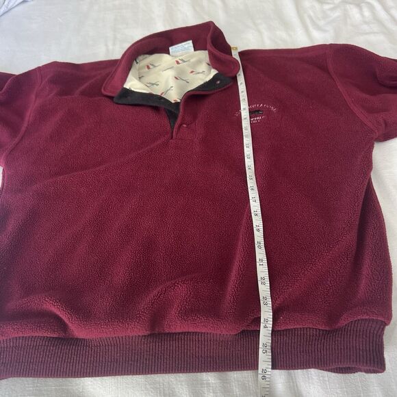 Sun Mountain Sports Women’s Vintage Golfleece Buffalo Hill 1993 Sz‎ Large Maroon - Picture 13 of 15